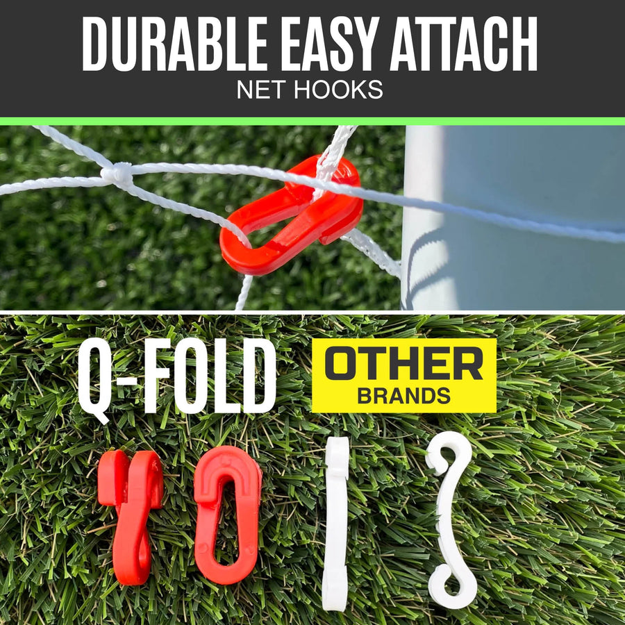 Q-FOLD Folding Football Goal 4x2.5'