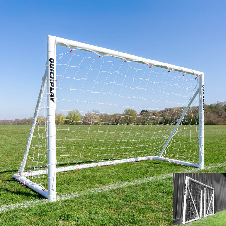 Q-FOLD Folding Football Goal 8x5'