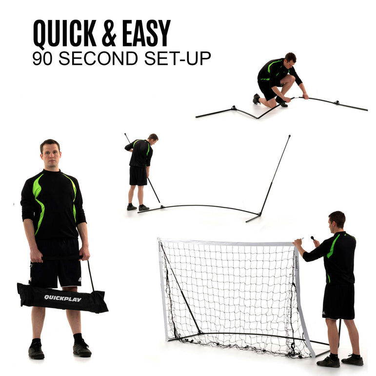 KICKSTER Elite Portable Football Goal 18.5x6.5'