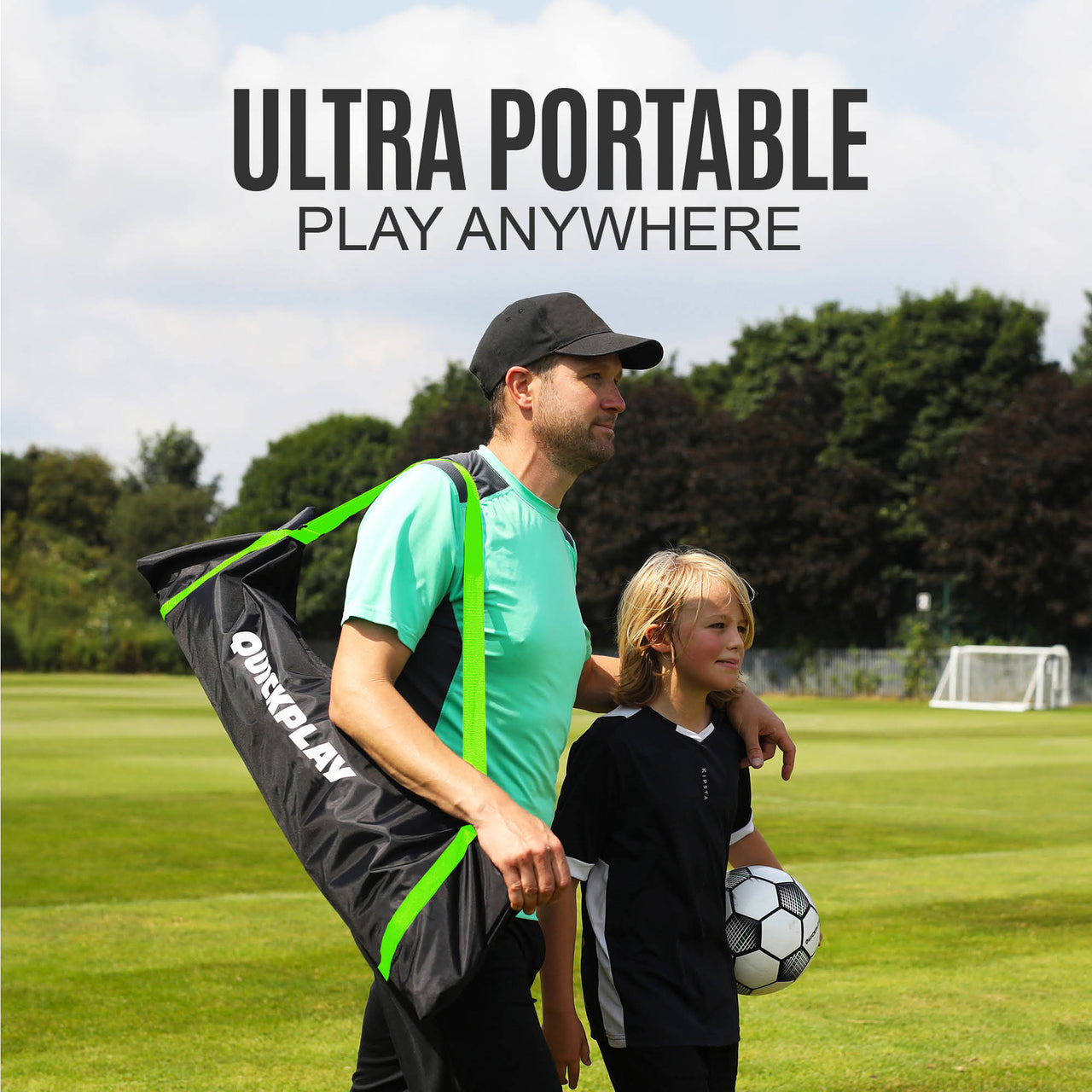 KICKSTER Elite Portable Futsal Goal 3x2m