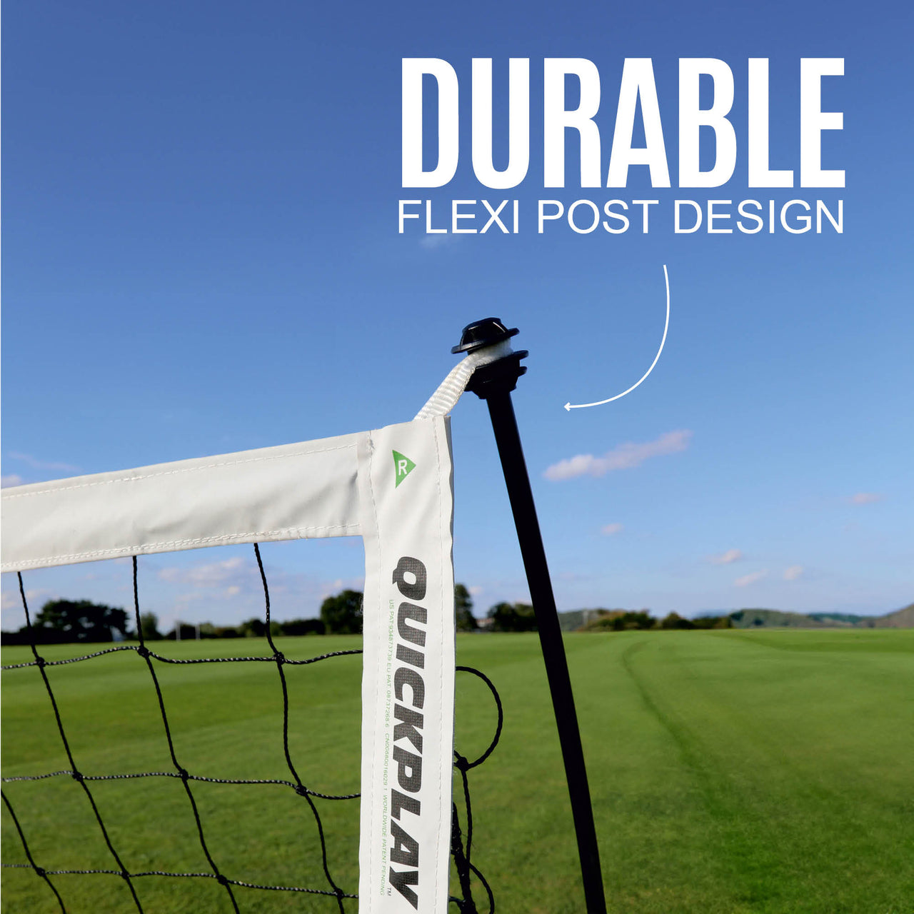 KICKSTER Elite Portable Futsal Goal 3x2m
