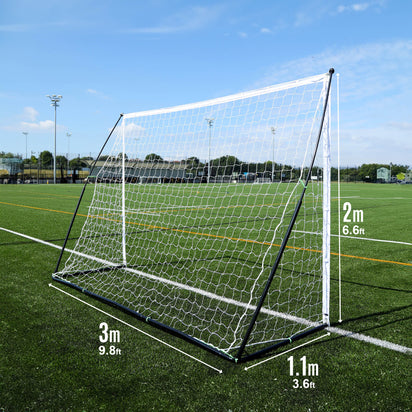 KICKSTER Elite Portable Futsal Goal 3x2m - QUICKPLAY - 3 3 x 2 3x2 adult astro bestsellers football football goal Futsal garden has-spares home instructions junior Juniors (7-13yrs) kickster Kickster Elite Kids (up to 6yrs) large portable Senior (16yrs+) Teens (13yrs+)