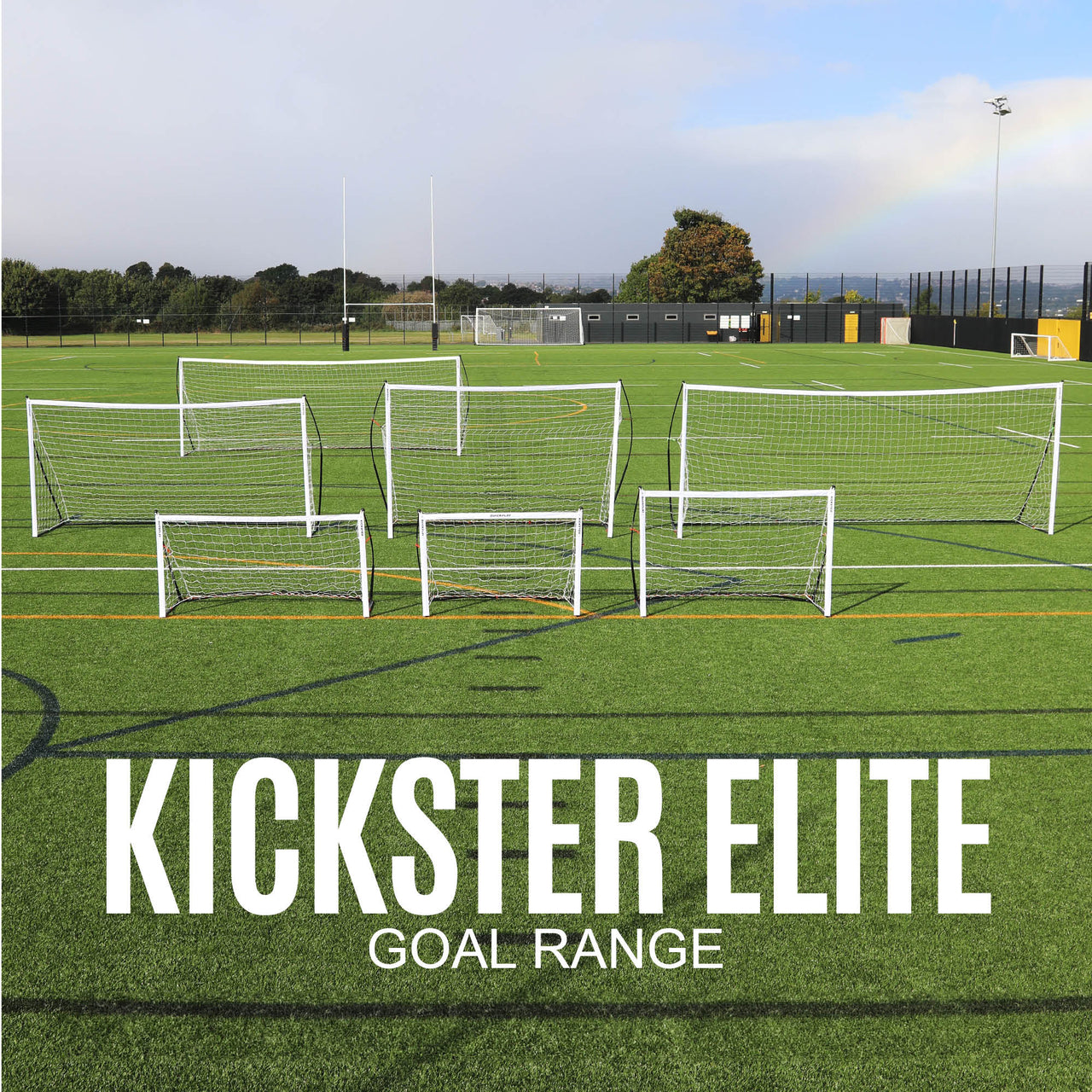 KICKSTER Elite Portable Futsal Goal 3x2m