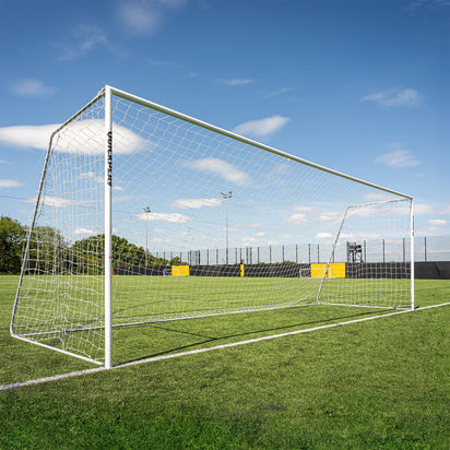 PRO ALU Match Football Goal 24x8' - QUICKPLAY - Aluminum Goals football goal has-spares long-product-multi-box Pro