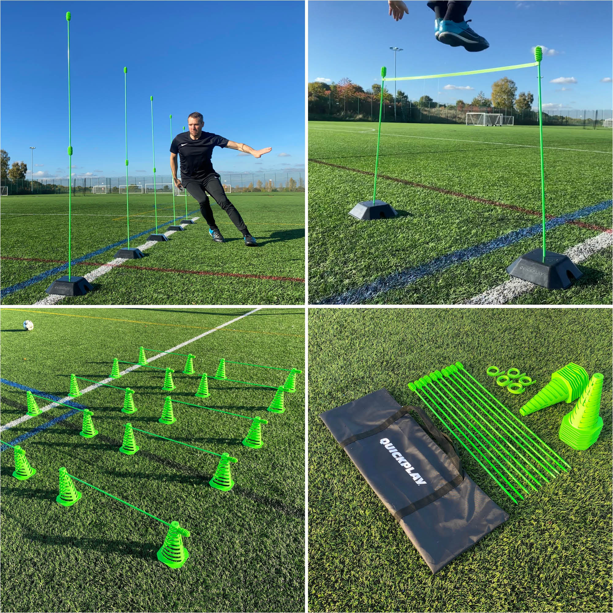 Soccer Cones Near Me 24-Pack Sports Cones (7 Inch) Bright