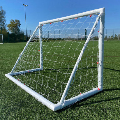 Q-FOLD Folding Football Goal 6x4' - QUICKPLAY - 6 x 4 astro folding football football goal garden gift has-spares instructions kids Kids (up to 6yrs) plastic Q-Fold