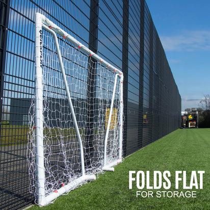 Q-FOLD MATCH Folding Futsal Goal 3x2m - QUICKPLAY - 5 a side 7 a side adult astro club folding football football goal garden has-spares home instructions junior Juniors (7-13yrs) kids large plastic Q-Fold Q-Match Teens (13yrs+)