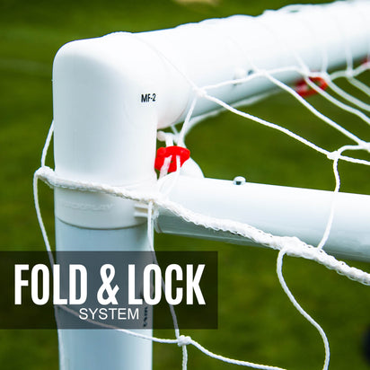 Q-FOLD MATCH Folding Futsal Goal 3x2m - QUICKPLAY - 5 a side 7 a side adult astro club folding football football goal garden has-spares home instructions junior Juniors (7-13yrs) kids large plastic Q-Fold Q-Match Teens (13yrs+)