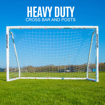 Q-FOLD MATCH Folding Football Goal 8x5' - QUICKPLAY - 5 a side 5v5 8 x 5 astro Astroturf folding football football goal garden has-spares home instructions Juniors (7-13yrs) Kids (up to 6yrs) plastic Pro Q-Fold Q-Match Teens (13yrs+)