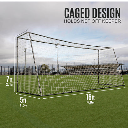 GS Series Football Goal 16x7' - QUICKPLAY - football goal gs goal has-spares instructions