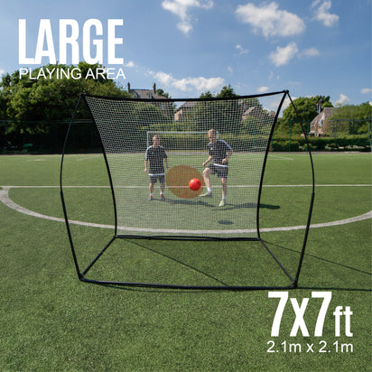 SPOT Football Rebounder 7x7' - QUICKPLAY - coaching has-spares instructions rebounder spot rebounder tennis