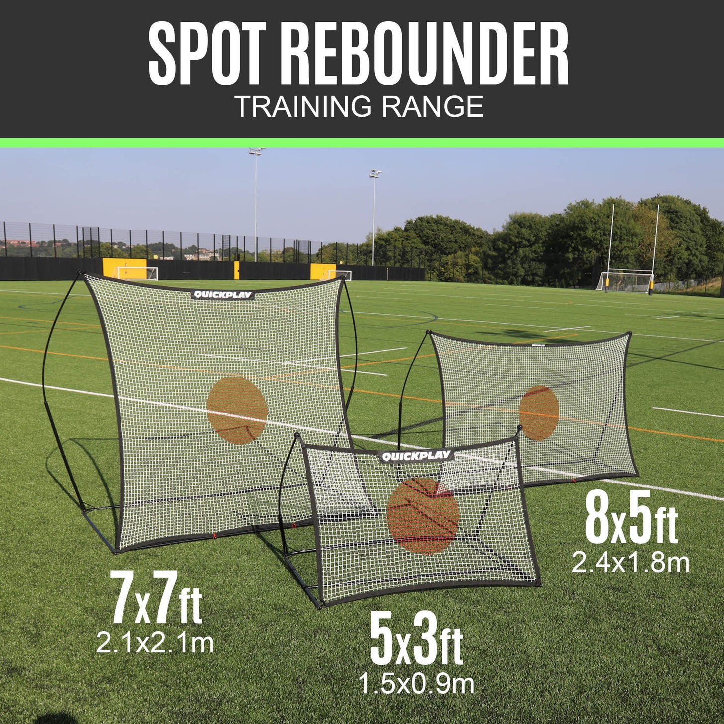 SPOT Football Rebounder 8x5'