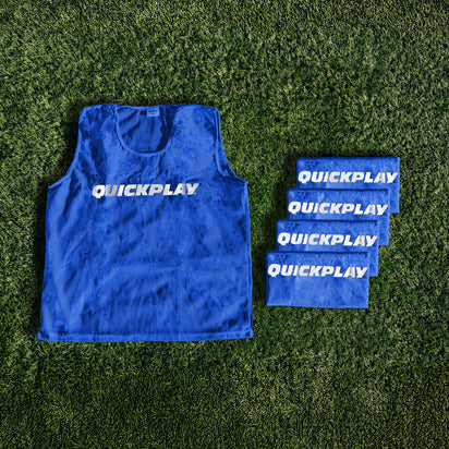 Football Training Bibs Blue - QUICKPLAY -