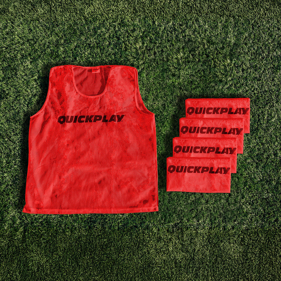 Football Training Bibs Red