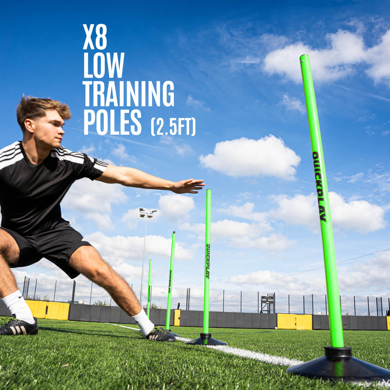 Training Poles for Grass or Astro (Set of 4) Bundle