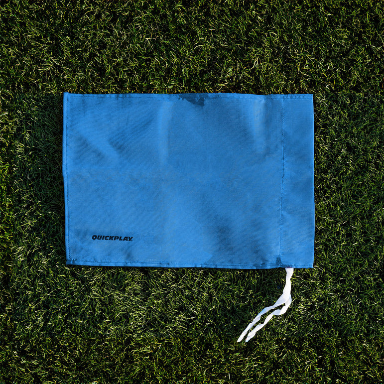 Coloured Corner Flags - Set of 4 Blue