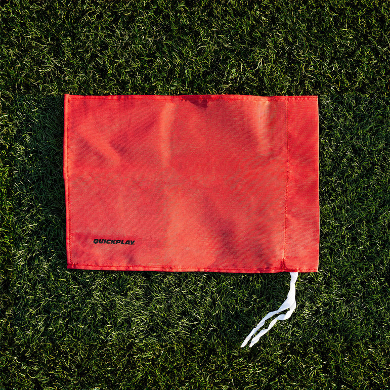 Coloured Corner Flags - Set of 4 Red