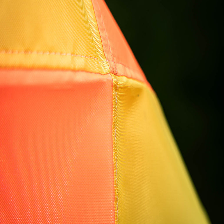 Foldable Corner Flag & Poles (Set of 4) (Colour & Base Options Available)