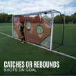TARGET Net for Football Goals 12x6' (excl. goal) - QUICKPLAY - 12 x 6 12x6 coaching garden home instructions Juniors (7-13yrs) Kids (up to 6yrs) Q-Fold Soccer Target target net target nets targets Teens (13yrs+) training