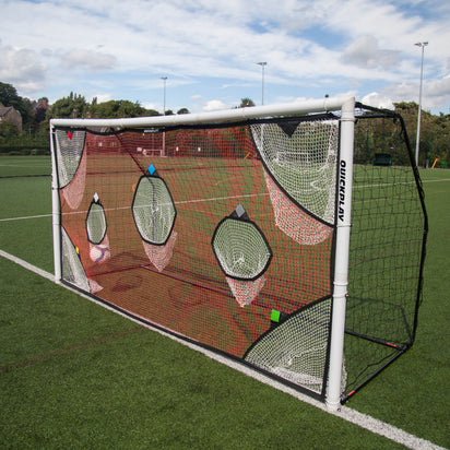 TARGET Net for Football Goals 12x6' (excl. goal) - QUICKPLAY - 12 x 6 12x6 blackfridaysale coaching target net target nets targets training