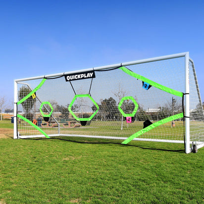 TARGET Net Pro for Full Size Goals 24x8' (excl. goal) - QUICKPLAY - Astroturf blazepod deal instructions Soccer Soccer Coach Soccer Target Soccer Training target net target nets targets