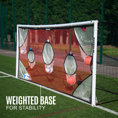 TARGET Net for Football Goals 12x6' (excl. goal) - QUICKPLAY - 12 x 6 12x6 blackfridaysale coaching target net target nets targets training