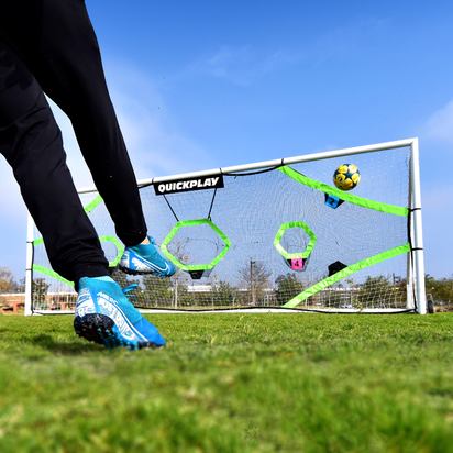 TARGET NET x BlazePod - Reaction Target Bundle - QUICKPLAY - 24x8 blazepod full size instructions Juniors (7-13yrs) Pro Senior (16yrs+) Soccer Target target net target nets targets Teens (13yrs+) training