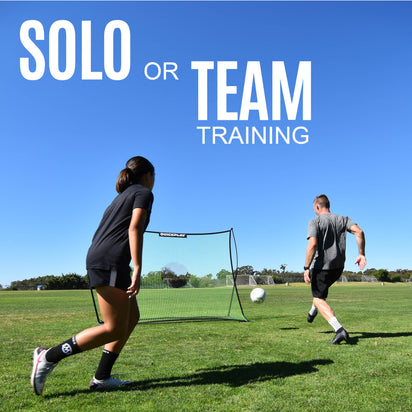 A11N 2-in-1 Fußball-Trainingsgerät – 2,1 m x 1,5 m tragbarer Fußball-Rebounder, doppelseitig für A11N 2-in-1 Fußball-Trainingsgerät – 2,1 m x 1,5 m tragbarer Fußball-Rebounder, doppelseitig für