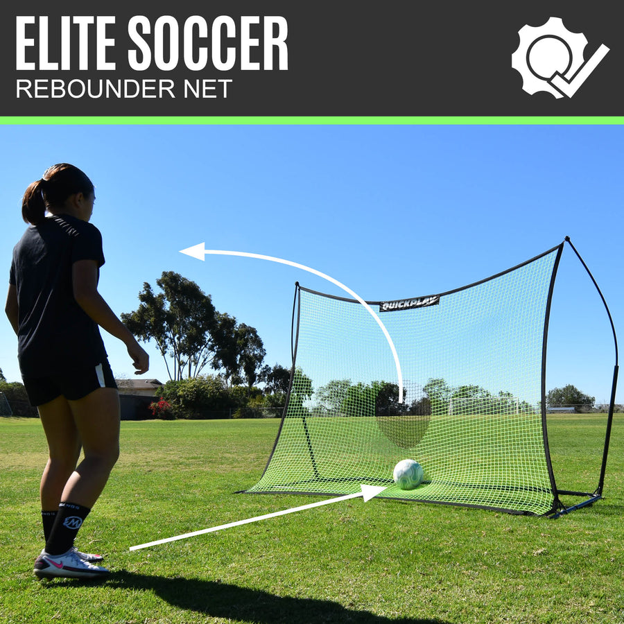 TEKKERS Net XL Football Rebounder 8x6'