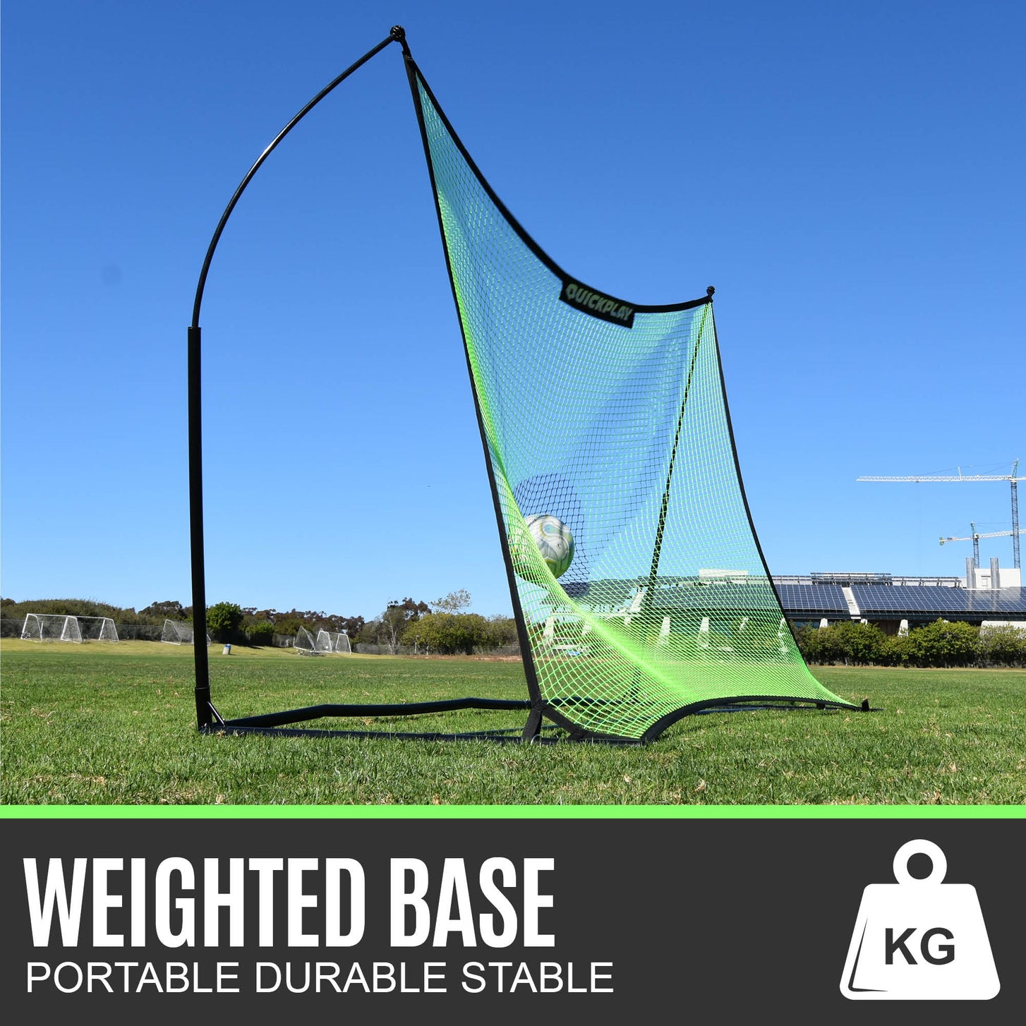 TEKKERS Net XL Football Rebounder 8x6'