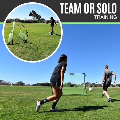 TEKKERS Trainer - Dual Net Football Rebounder