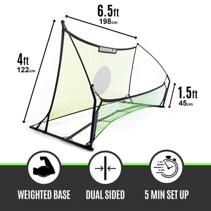 TEKKERS Trainer - Dual Net Football Rebounder
