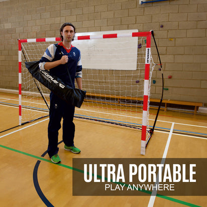 Portable Handball Goal Junior 2.4x1.7m - QUICKPLAY - handball handball goal handball jr instructions more sports