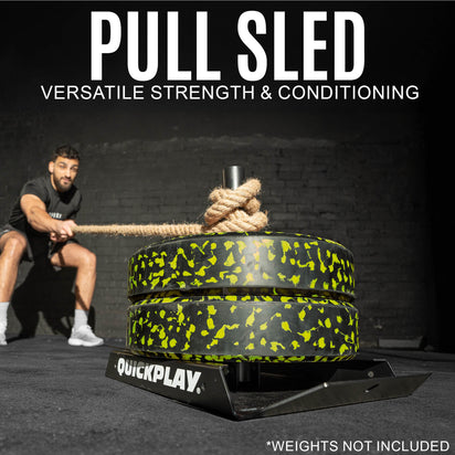 Weighted Training Pulling Sled - QUICKPLAY - strength-conditioning