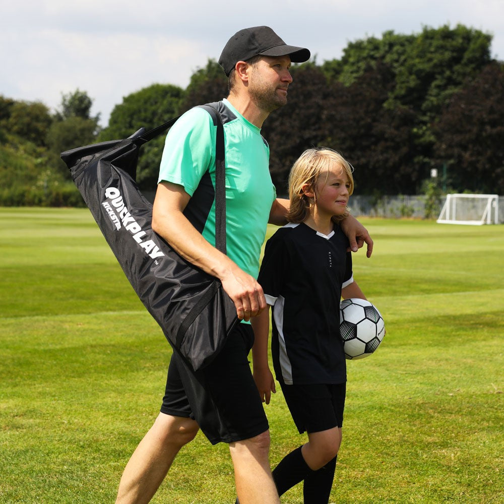 KICKSTER Portable Football Goal 6x4'