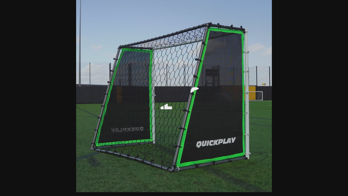GS Trainer 3-in-1 Goal + Rebounder + Wall – Multi-Use Training Tool