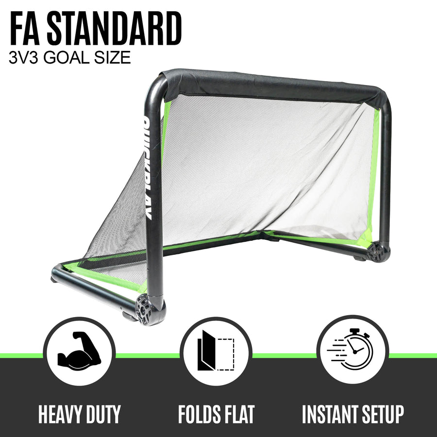RHINO Instant Football Goal 5x3'