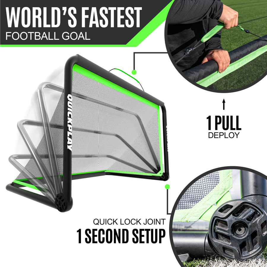 RHINO Instant Football Goal 5x3'