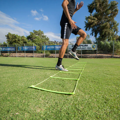 Agility Ladder - QUICKPLAY - agility coaching instructions Pro speed training