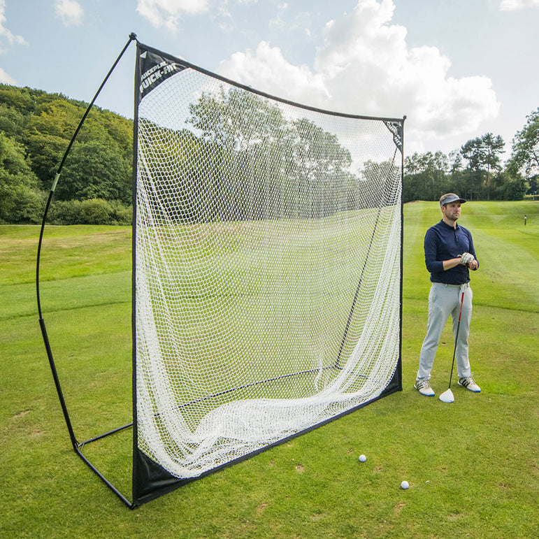 QUICK-HIT Golf Hitting Net 8x8'