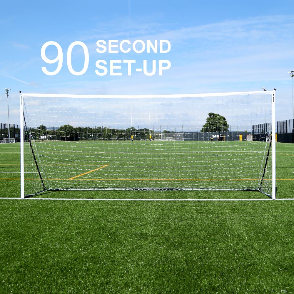 KICKSTER Elite Portable Football Goal 16x7'