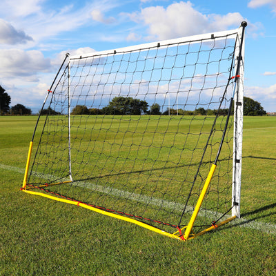 KICKSTER Portable Football Goal 6x4' (Yellow)