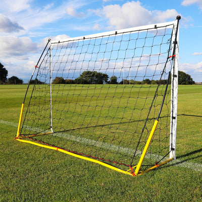 KICKSTER Portable Football Goal 8x5' (Yellow)