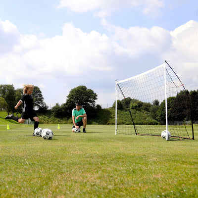 KICKSTER Portable Football Goal 6x4'