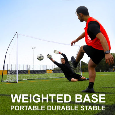 KICKSTER Elite Portable Football Goal 16x7'