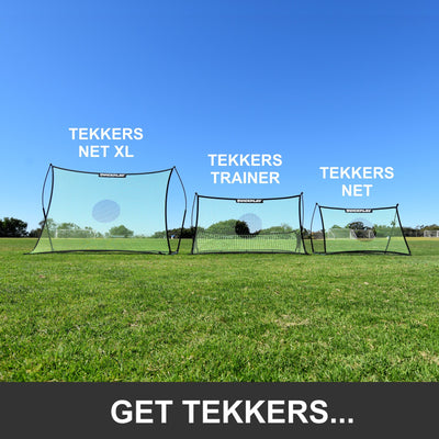 TEKKERS Trainer - Dual Net Football Rebounder
