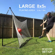 KICKSTER 2 in 1 Football Goal / Football Rebounder 8x5' - QUICKPLAY - 3.3 Combo football football goal garden home instructions portable rebounder spot rebounder SUMMER Teens (13yrs+)