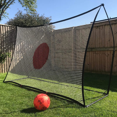KICKSTER 2 in 1 Football Goal / Football Rebounder 8x5'