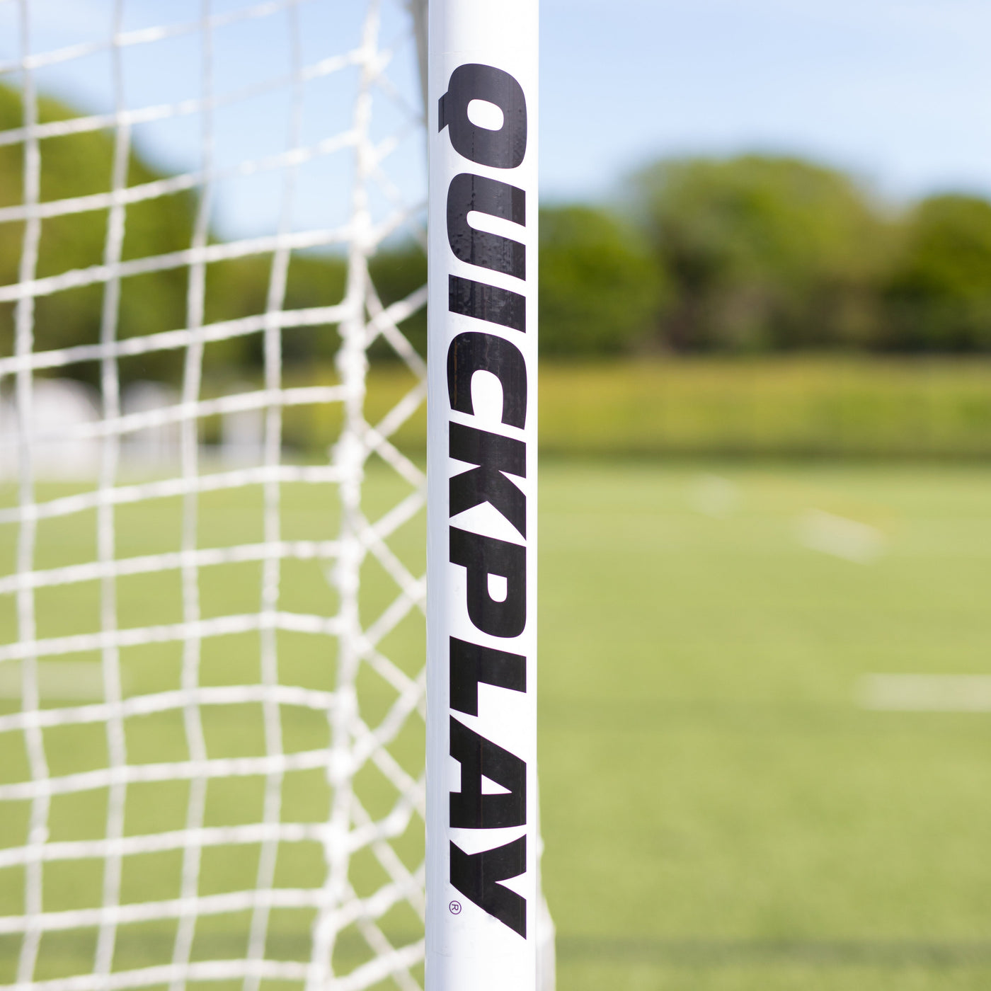 PRO ALU Match Football Goal 12x6'