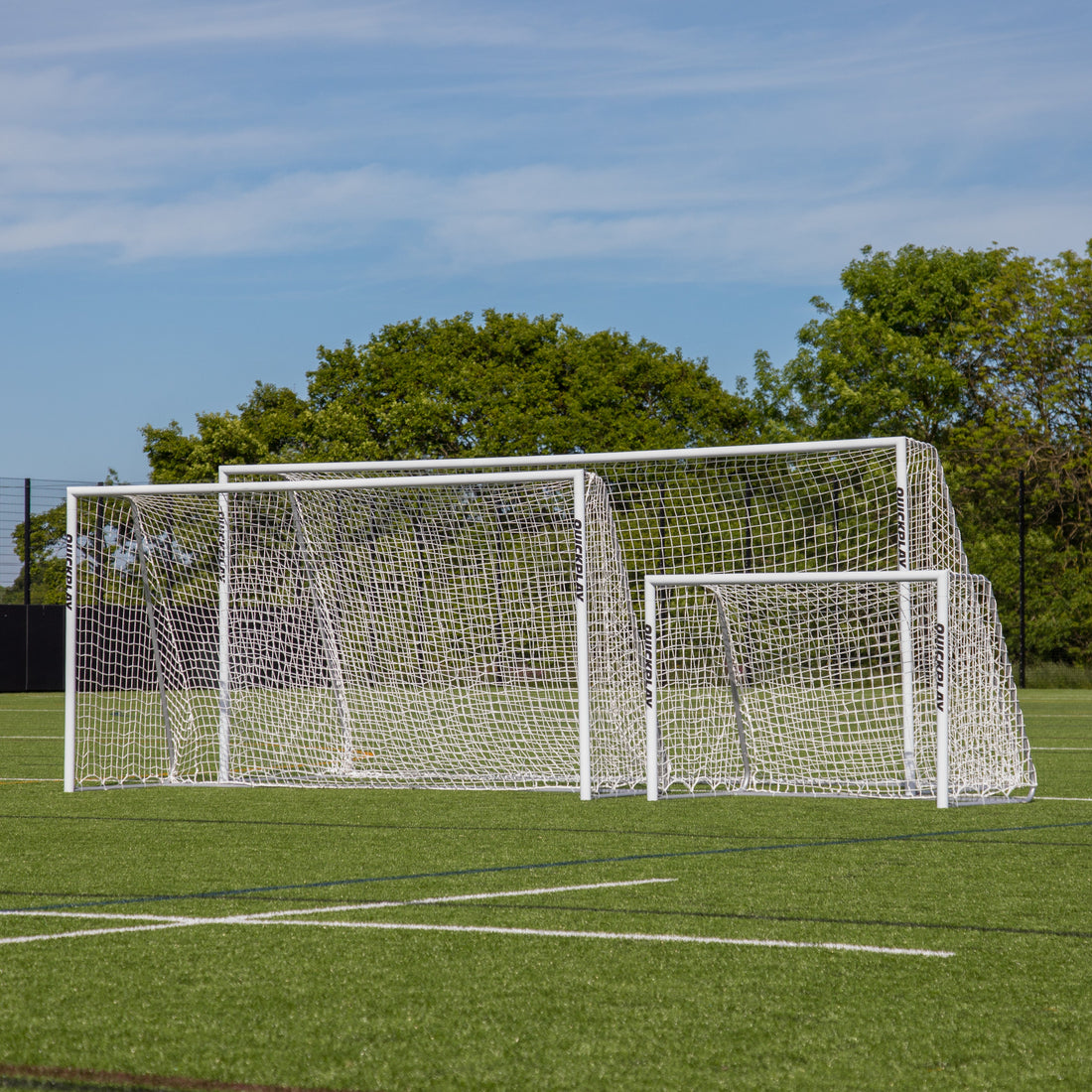 PRO ALU Match Football Goal 6x4'